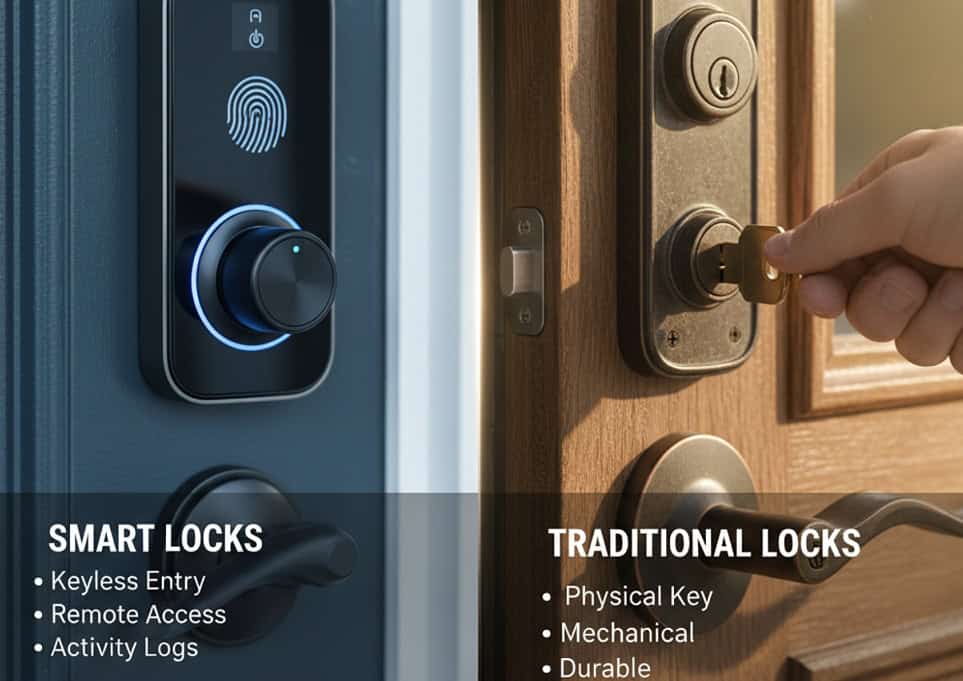 Smart Locks vs. Traditional Locks