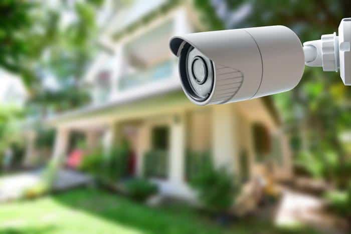 do home security cameras delete footage