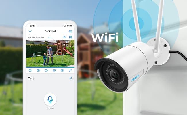 Internet for Security Cameras